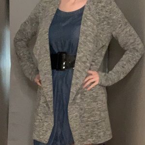 Heather Gray Roz & Ali Sweater with POCKETS